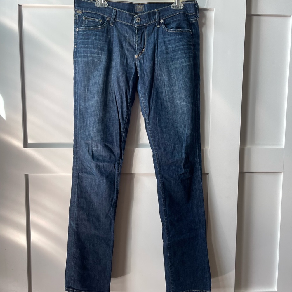 COH Ava low rise straight leg , 30, Women's Blue Jeans